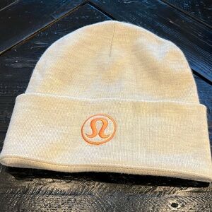 Lululemon Light Beige Beanie